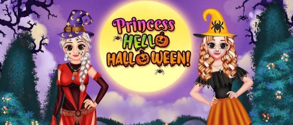 Bffs Hello Halloween: Makeup & Dress Up Game