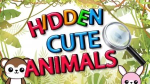 Hidden Cute Animals Puzzle Game