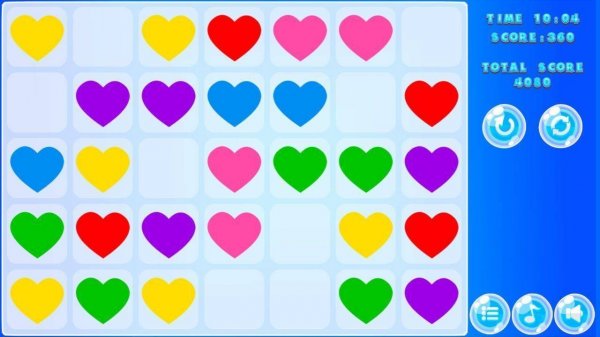 Valentines Puzzle - Match 3 Game Online