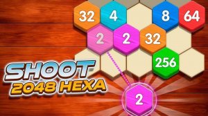 Shoot 2048 Hexa Puzzle