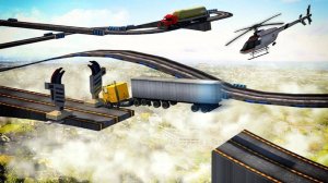 Impossible Truck Driving Stunt Track Parking Game