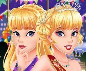 Homecoming Princess Aurora Makeover Game