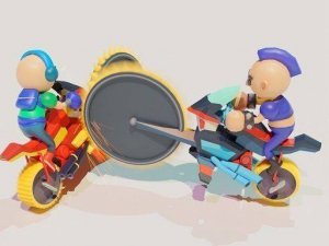 Stickman Car Combat Zone