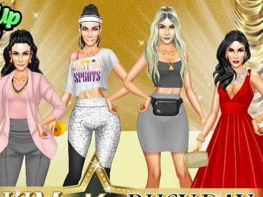 Kim K Busy Day Fashion Game