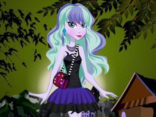 Monster High Twyla Dreamland Dressup Online Game