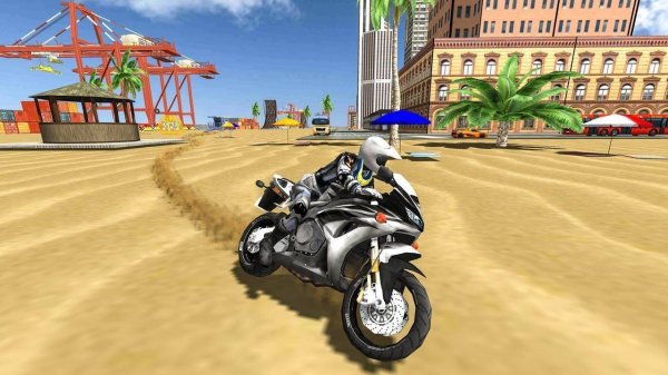 Motorbike Simulator Stunt Racing Online Game
