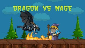 Dragon vs Mage Online Running Game