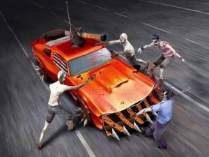 Zombie Driver: Car Adventure Game