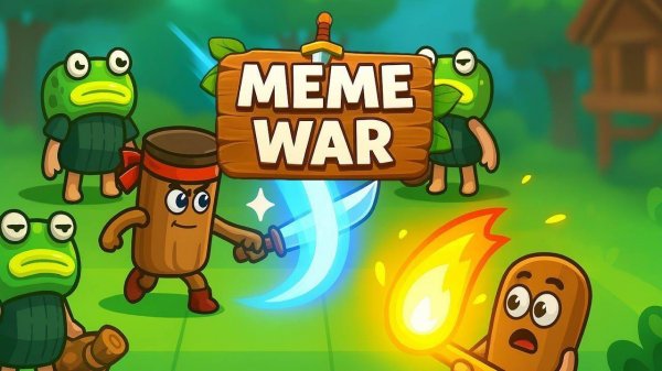 Meme Wars: Strategy Battler Game