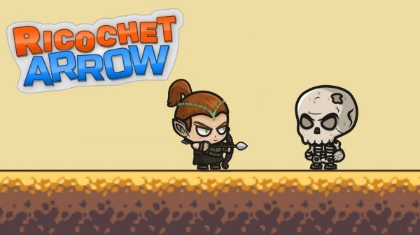 Ricochet Arrow: Skeleton Puzzle Game