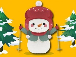 Snowman Puzzle Christmas Game
