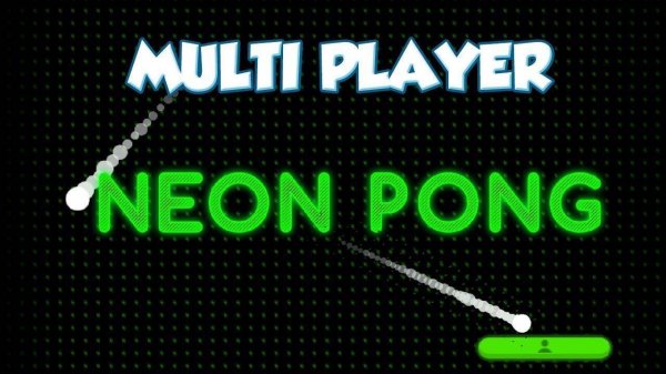 Neon Pong Multiplayer - Online Arcade Game
