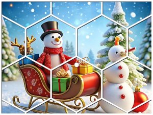 Christmas Hexa Puzzle Game