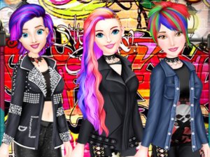 Punk Style Queens Dress Up