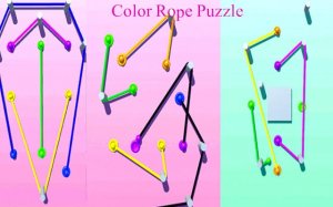Color Rope Puzzle: Brain Teaser