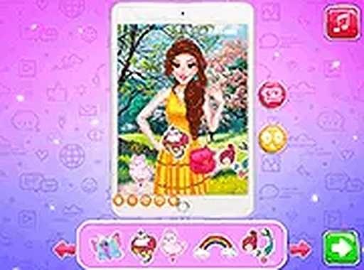 Princess #Influencer SpringTime Online Game