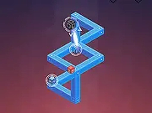 Impossible Path Cube Puzzle Game