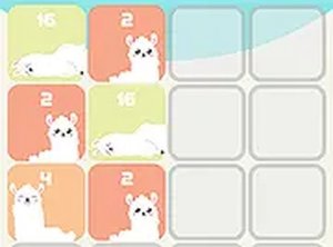 2048 Llama Puzzle