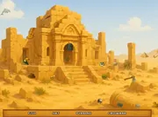 Mike Lost in Desert: Hidden Object Puzzle Game