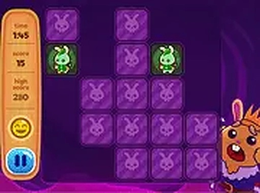 Bunny Kingdom Magic Cards Memory Game