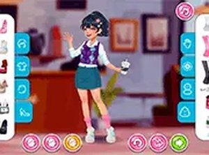 Teen Cafe Date Dress Up Game