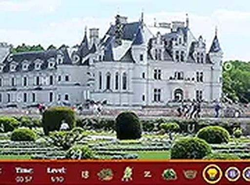 Chenonceau Hidden Objects Puzzle Game