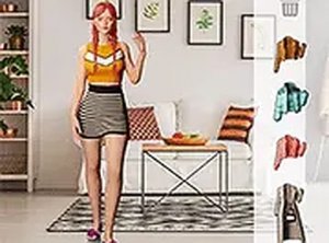 Street Glam Dress-Up Fashion Game