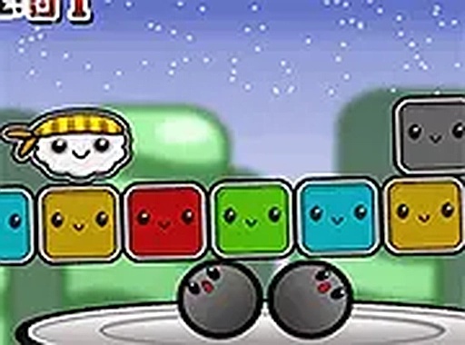 Drop the Sushi Puzzle Game