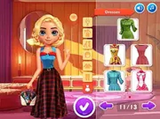 BFFs Fashion Time Machine Dress Up Game
