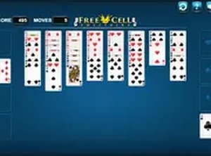 Free Cell Solitaire Puzzle