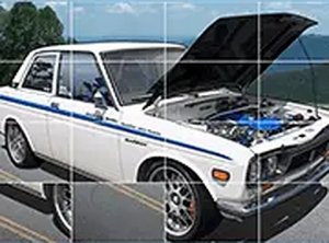 Digital Cars Slide Puzzle