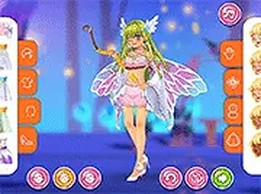 Girly Angelic Etherial Dress Up Game